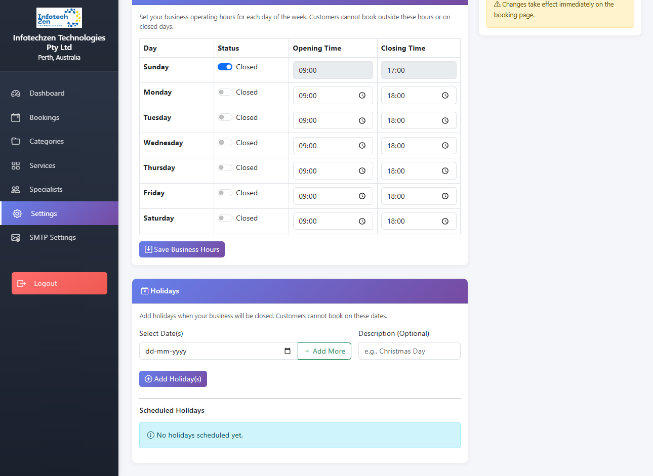 Customization Options